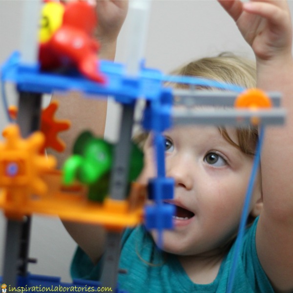 Combine STEM building skills with pretend play.