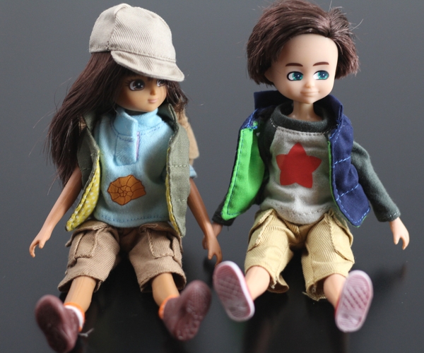 Lottie Dolls - Fossil Hunter Lottie and Kite Flyer Finn