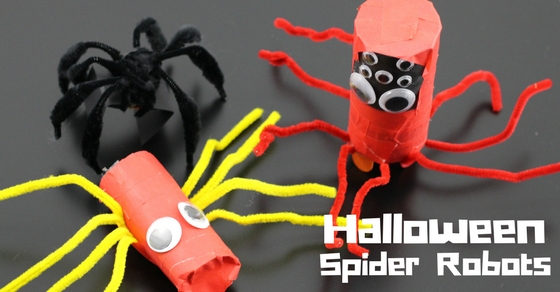 diy robot spider stem