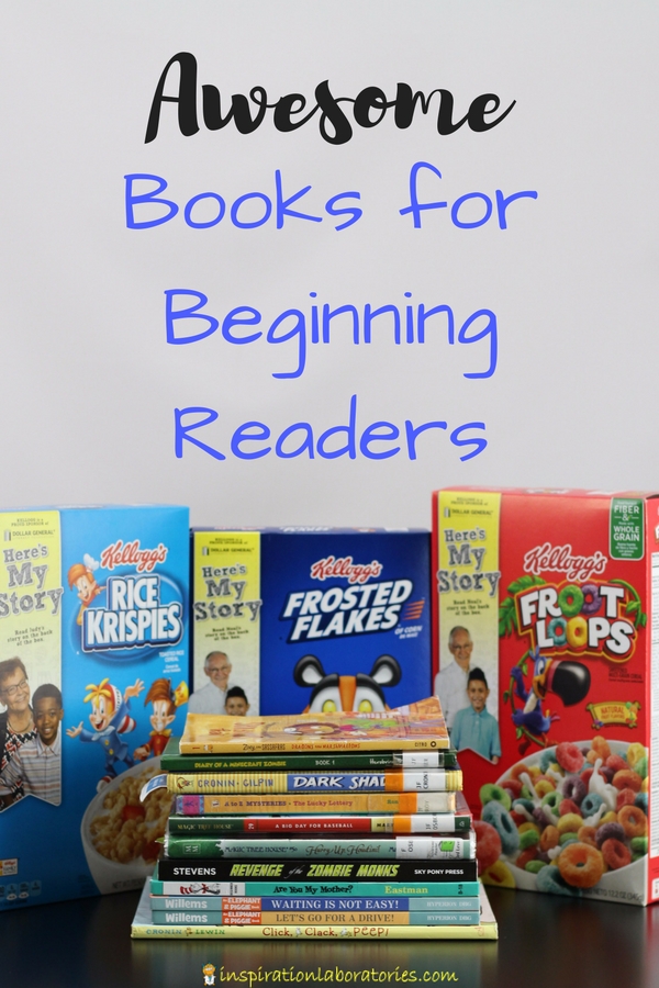 Top books for beginning readers - includes our favorite picture books and chapter books for emerging and independent readers. sponsored by #MyLiteracyStory #DGMyStoryEntry [ad]