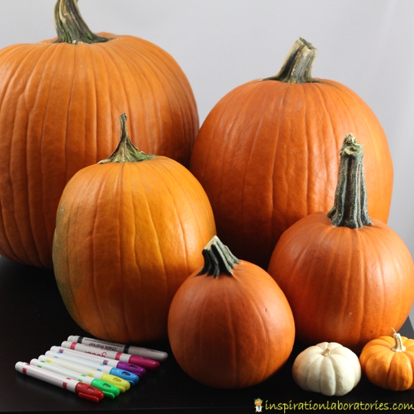 Pumpkin themed activities inspired by Five Little Pumpkins