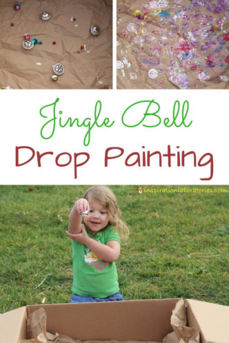 Try a fun Christmas STEAM activity that combines science with art. Explore gravity by painting with jingle bells.