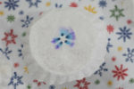 tie dye Christmas ornaments