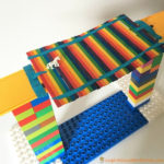Build a rainbow bridge to help the unicorn across.