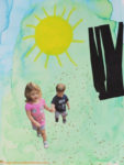 Watercolor Silhouette Art inspired by Love by Matt de la Peña