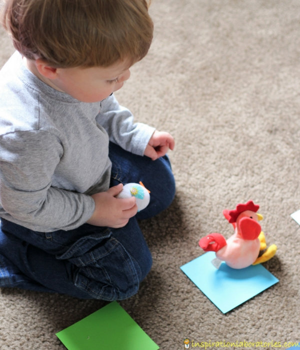 child playing a game