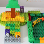 After reading the story of Peter Rabbit, make a model out of LEGO.