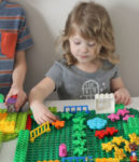 Use LEGO DUPLO to act out The Tale of Peter Rabbit in this small world scene.