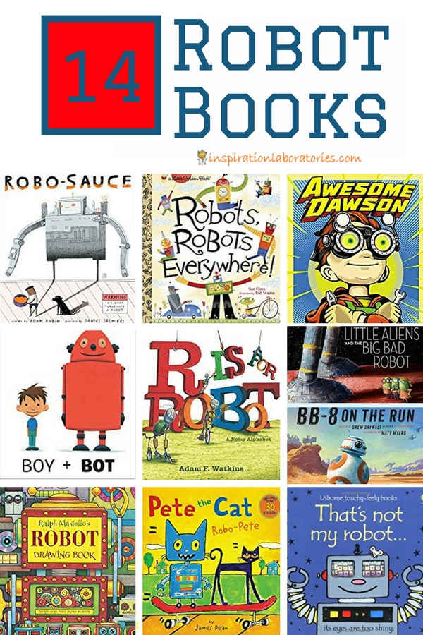 robot books for kids