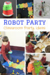 Create a unique classroom party by hosting a robot party. These robot activities would be perfect for a robot birthday party too.