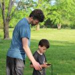 Geocaching is fun treasure hunt to do as a family.