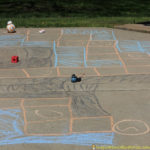 Play a giant Star Wars board game at the park.