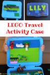 Taking LEGO bricks on the go is easy with a LEGO travel activity case made possible by our sponsor Zuru’s Mayka Toy Block Tape. Use Mayka Tape to create 3 different versions of a LEGO travel case that’s perfect for road trips.