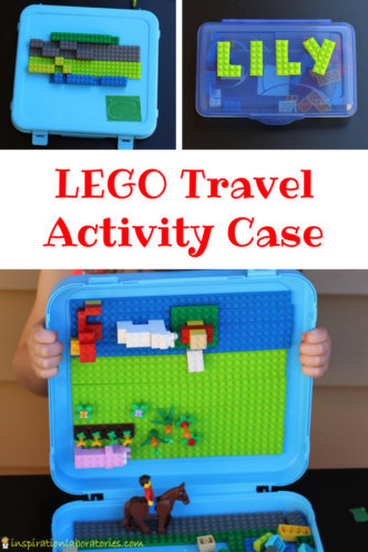 Taking LEGO bricks on the go is easy with a LEGO travel activity case made possible by our sponsor Zuru's Mayka Toy Block Tape. Use Mayka Tape to create 3 different versions of a LEGO travel case that's perfect for road trips.