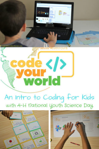 Code Your World sponsored by #4HNYSD [ad] Join the challenge for the 2018 4-H National Youth Science Day. Create an event with your group in a classroom, clubs, home, or afterschool space. #InspireKidstoDo #IC