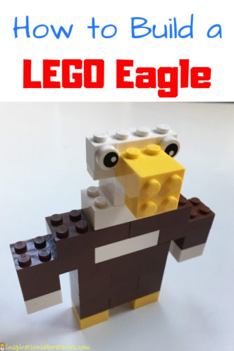 How to build a LEGO eagle with bricks you already have