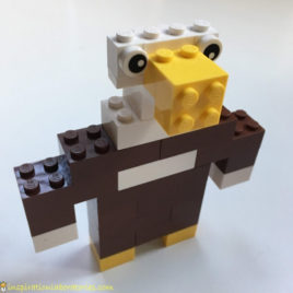 How to Build a LEGO Eagle | Inspiration Laboratories