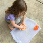 Make a fizzy play dough that’s soft and squishy. Add vinegar to watch it fizz and foam. It’s a great sensory science activity for kids.
