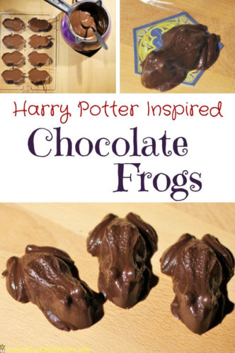 Check out this super simple recipe for Harry Potter inspired chocolate frogs. They're perfect for your Harry Potter birthday party celebration.
