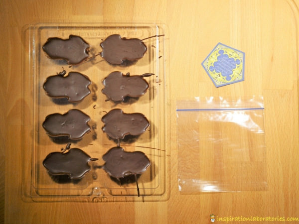 chocolate frogs in mold