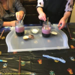 Harry Potter birthday party – fizzy color changing potions