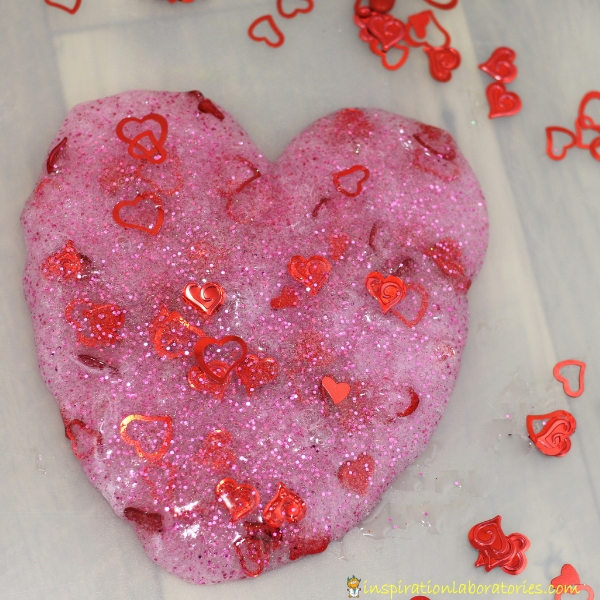 Valentine's Day Confetti Slime