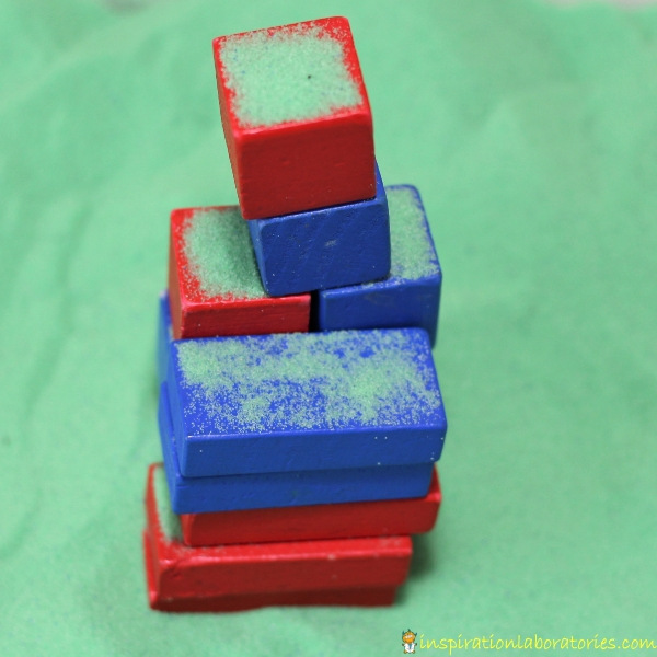 How to set up a STEM challenge with blocks and sand