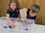 Frozen Dragon Eggs Ice Melting Science Activity