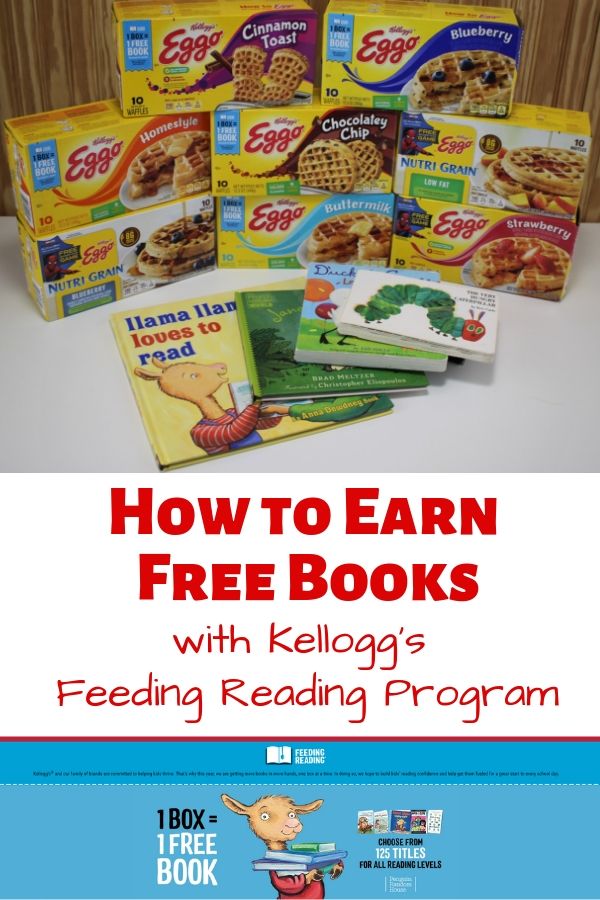 Earn free books with Kellogg's Feeding Reading program
