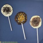 chocolate lollipops with surprise flavorings