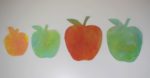 baking soda paint apple art fb