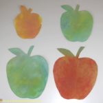 fizzy apple art