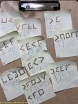 sight word secret messages