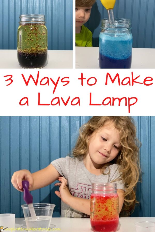 homemade lava lamp materials