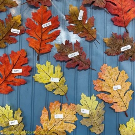 Leaf Sight Word Writing Activity | Inspiration Laboratories